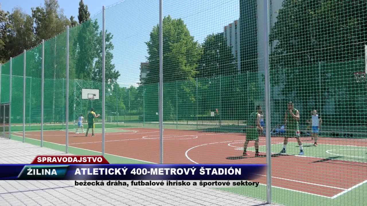 Nový atletický štadiónv Žiline od Tv Severka Žilina